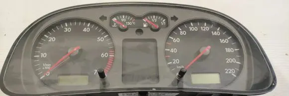 Volkswagen Golf IV Speedometer (instrument cluster) 1J0919861 1211118236 0263611000