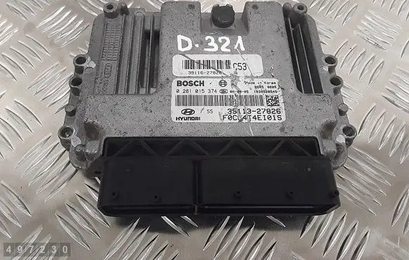 Hyundai Santa Fe Engine control unit/module 3911327826 0281015374 3911627826