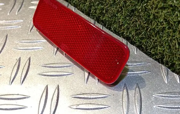 Rear tail light reflector