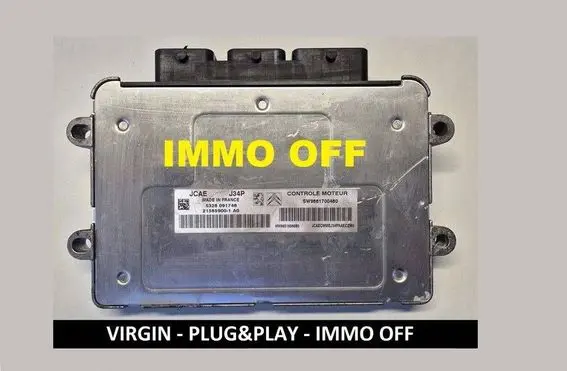 Citroen C2 Engine control unit/module 9661700480 9651696680 SW9661700480