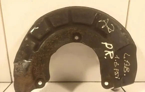 Audi A2 Front brake disc dust cover plate 