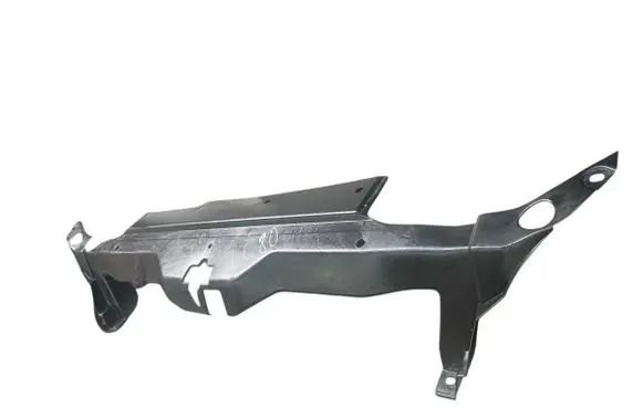 Engine bonnet/hood lock trim molding