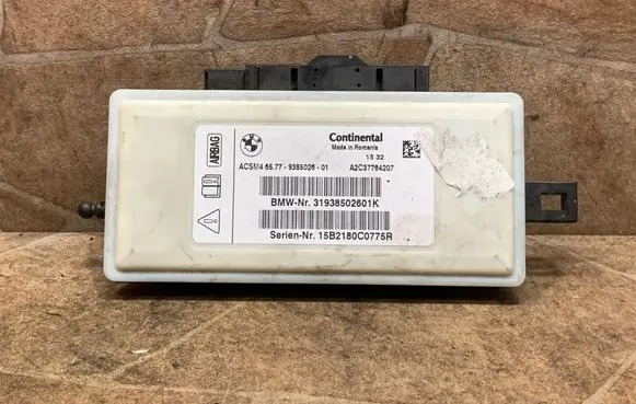 BMW X3 F25 Airbag control unit/module 9385026