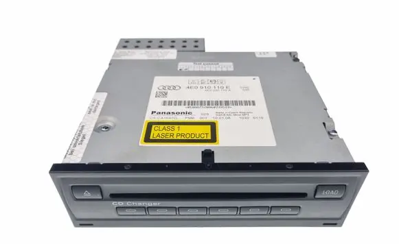 Audi A6 S6 C6 4F CD/DVD changer 4E0910110E 4E0035110A