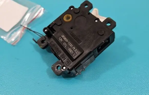 A/C air flow flap actuator/motor