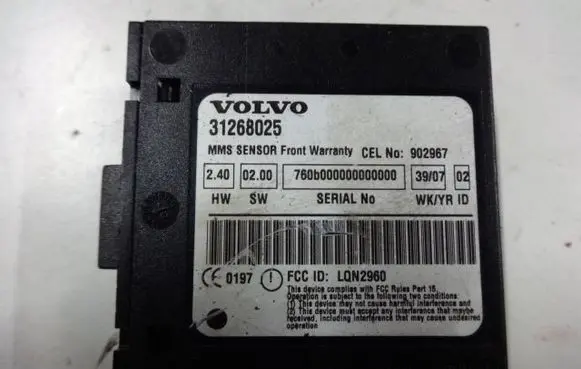 Volvo C70 Alarm control unit/module 31268025
