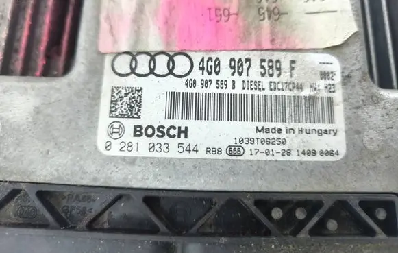Audi A6 S6 C7 4G Engine control unit/module 4G0907589F 4G0907589B 0281033544
