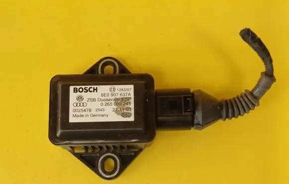 Volkswagen PASSAT B5 ESP acceleration yaw rate sensor 8E0907637A 0265005245