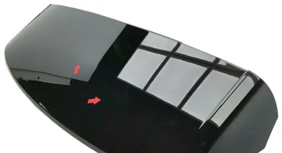 Volkswagen ID.7 Rear window tailgate spoiler 14B827933A L041