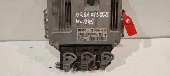 Citroen C4 I Engine control unit/module 0281013868 9653958980 9663755480