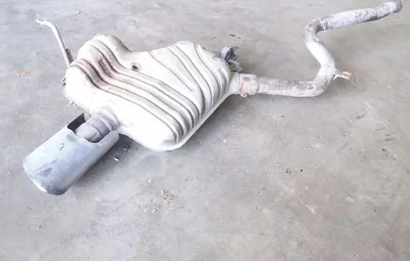 Mercedes-Benz R W251 Muffler/silencer A2514909301