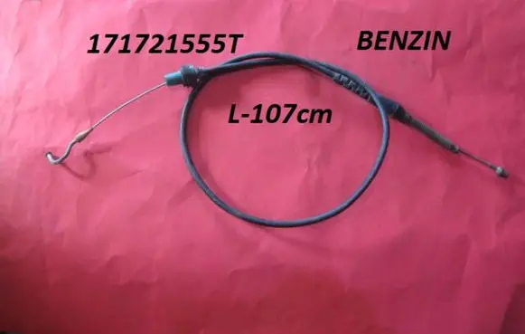 Volkswagen Jetta I Throttle cable 171721555T