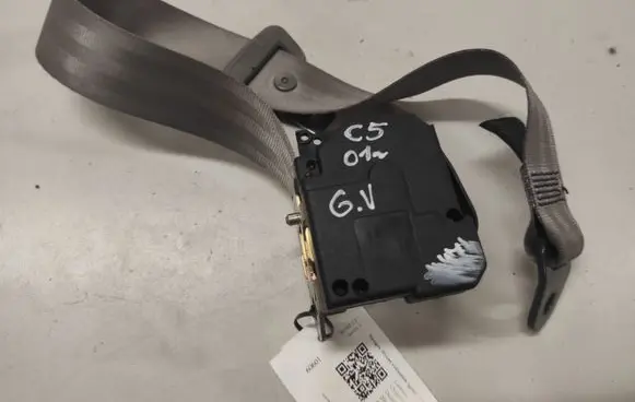 Citroen C5 Middle seatbelt (rear) TRW2543594 33013323
