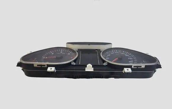 Audi A6 S6 C6 4F Speedometer (instrument cluster) 4F0920933J 4F0910930C