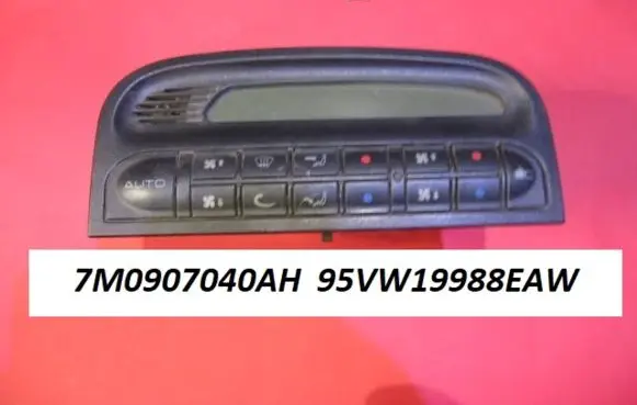 Volkswagen Sharan Climate control unit 7M0907040AH 95VW19988EAW