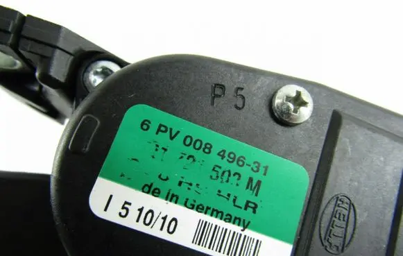 Skoda Fabia Mk2 (5J) Accelerator throttle pedal