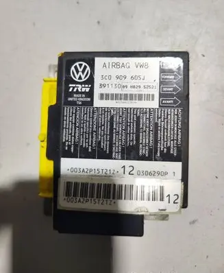 Volkswagen PASSAT B6 Airbag control unit/module 3C0909605J 0306290P 003A2P15T21Z