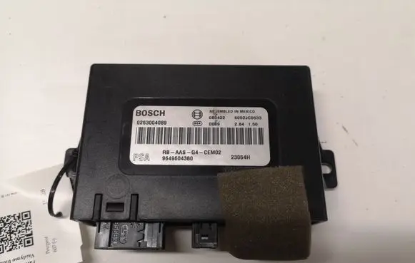 Peugeot 607 Parking PDC control unit/module 9649604380 0263004089 23054H