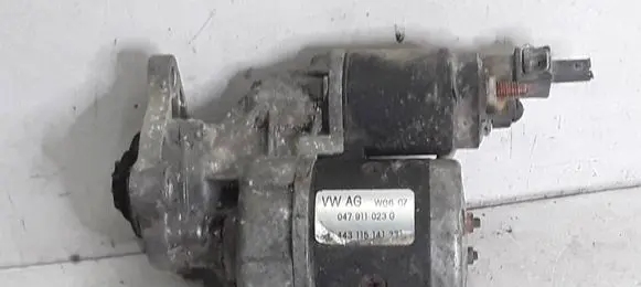 Skoda Fabia Mk1 (6Y) Starter motor 047911023G WG6CZ 443115141331