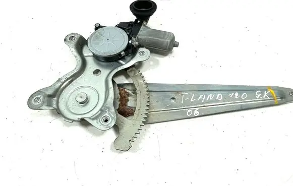 Toyota Land Cruiser (J120) Rear door window regulator with motor 8571058010 0620401760