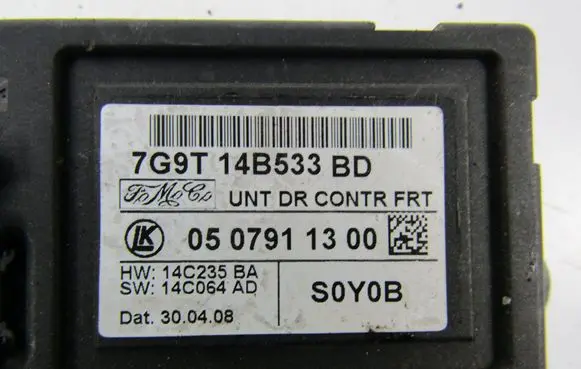Ford Galaxy Door control unit/module 7G9T14B534BD