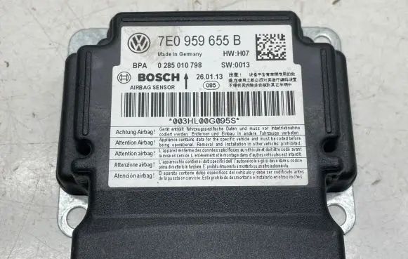 Volkswagen Transporter - Caravelle T5 Airbag control unit/module 7E0959655B 0285010798