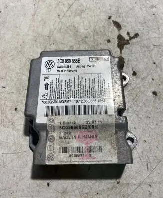 Volkswagen Golf VI Airbag control unit/module 5C0959655B 5WK44286 5C0959651B