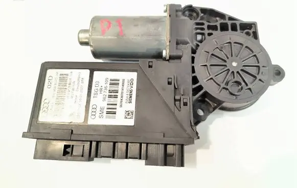 Audi A8 S8 D3 4E Rear door window regulator motor 4E0959802D