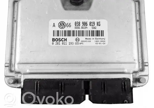 Audi A6 S6 C5 4B Engine control unit/module ECU 038906019KG