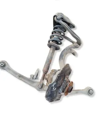 Audi A6 S6 C6 4F Front wheel hub spindle knuckle 4F0257