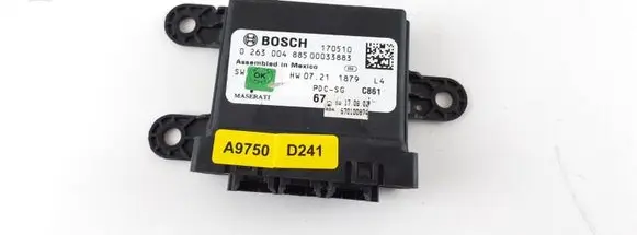 Maserati Levante Parking PDC control unit/module 670100874 0263004885 00033883