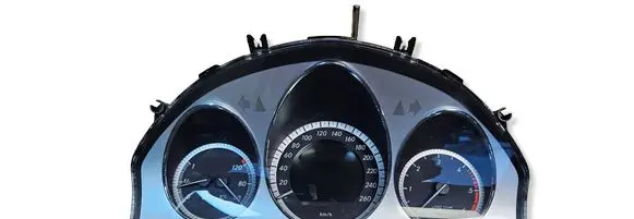 Mercedes-Benz C W204 Speedometer (instrument cluster) A2049003802 A2129020302