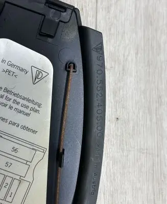 Porsche Panamera (970) Dashboard side end trim 97055240500