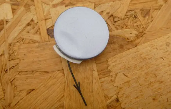 Opel Vectra C Front tow hook cap/cover 09186122