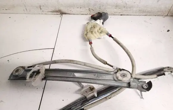 Sliding door window regulator with motor