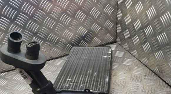 Heater blower radiator