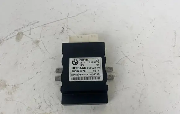 BMW X6 M Fuel injection pump control unit/module 7229174