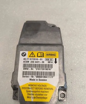 BMW 5 E60 E61 Airbag control unit/module 9172019 31917201901K 220443136
