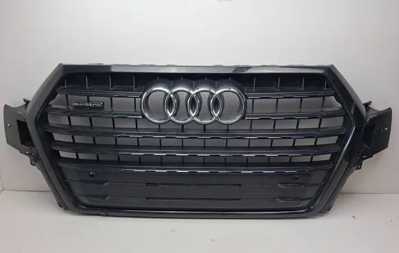 Front bumper upper radiator grill