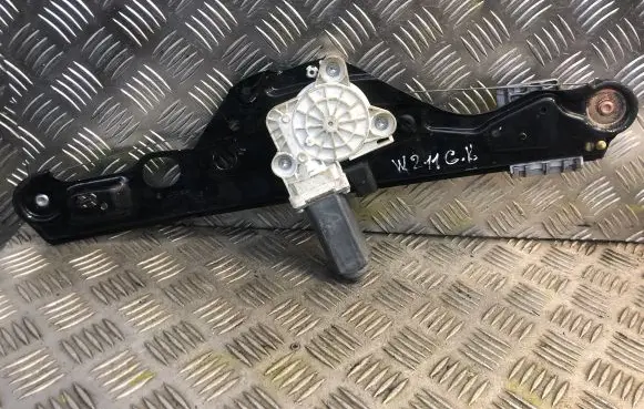 Mercedes-Benz E W211 Rear door window regulator with motor 2117300146