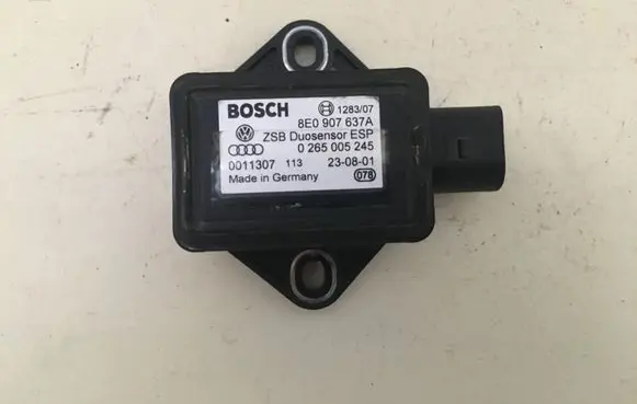 Audi A4 S4 B6 8E 8H ESP acceleration yaw rate sensor 8E0907637A 0265005245