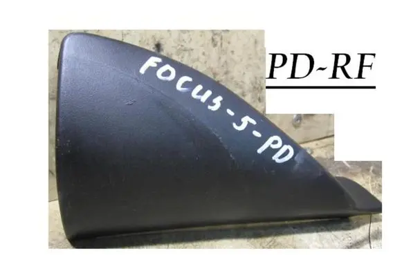 Plastic wing mirror trim cover