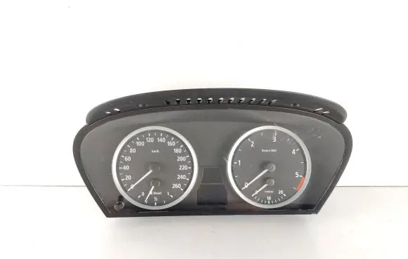 BMW 5 E60 E61 Speedometer (instrument cluster) 6983153 110080213