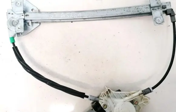 Sliding door window regulator with motor
