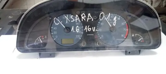 Citroen Xsara Speedometer (instrument cluster) P9639708780 P9639708780b01