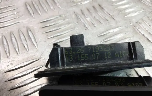 BMW 5 F10 F11 Number plate light 7193293