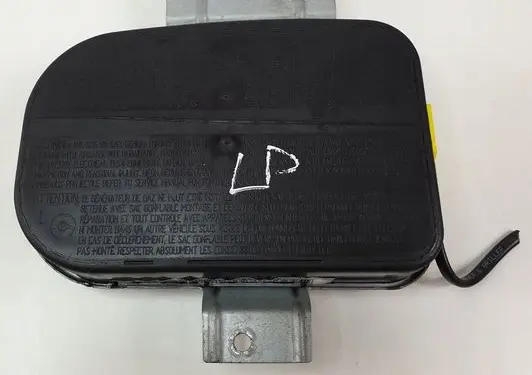 Front door airbag