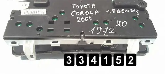 Toyota Corolla E120 E130 Speedometer (instrument cluster) 8380002C80