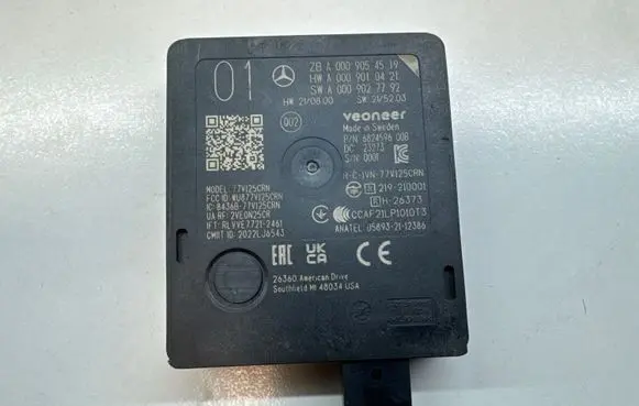 Mercedes-Benz GLC C254 Distronic sensor radar A0009054519 A0009010421 A0009027792