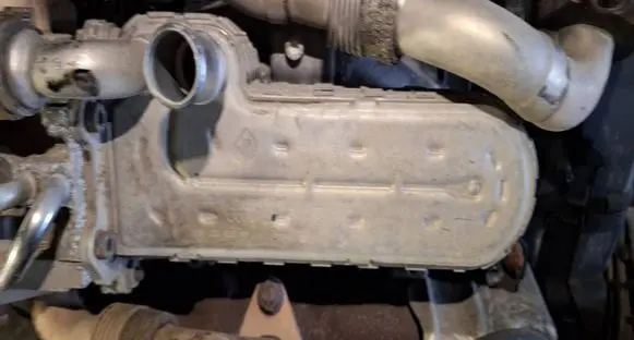 Volkswagen PASSAT B6 EGR valve cooler 038131513AD